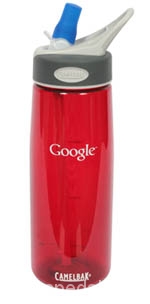 Google water bottle by Camelback