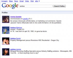 Google Profile Search