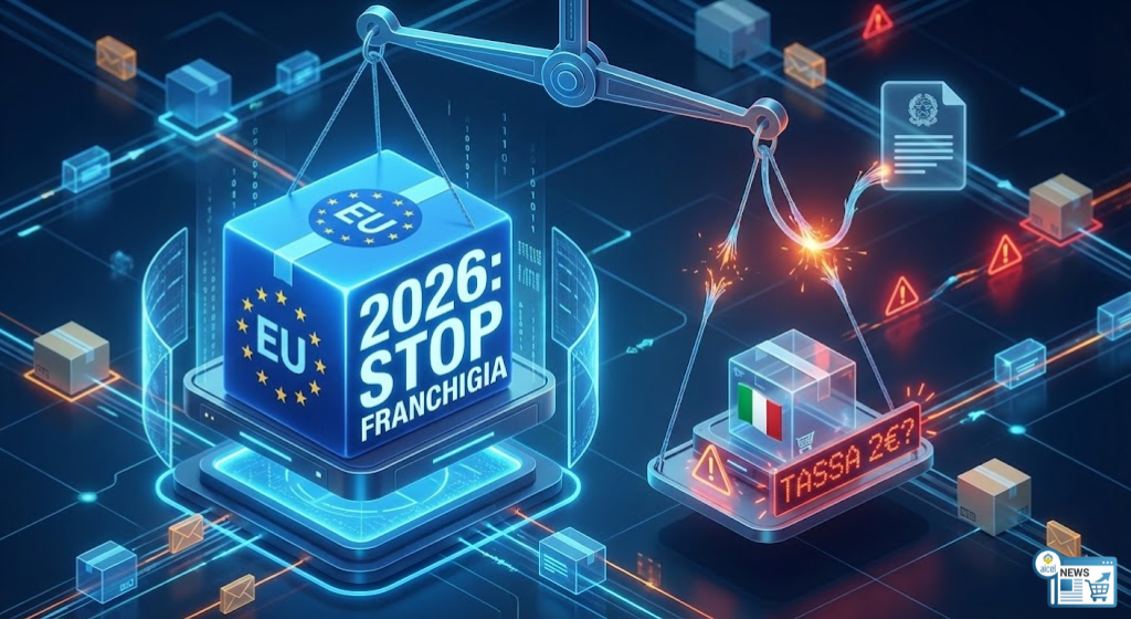 Dazi e-commerce: UE chiude le frontiere nel 2026. In Italia il destino della “Tassa da 2€” è appeso a un filo